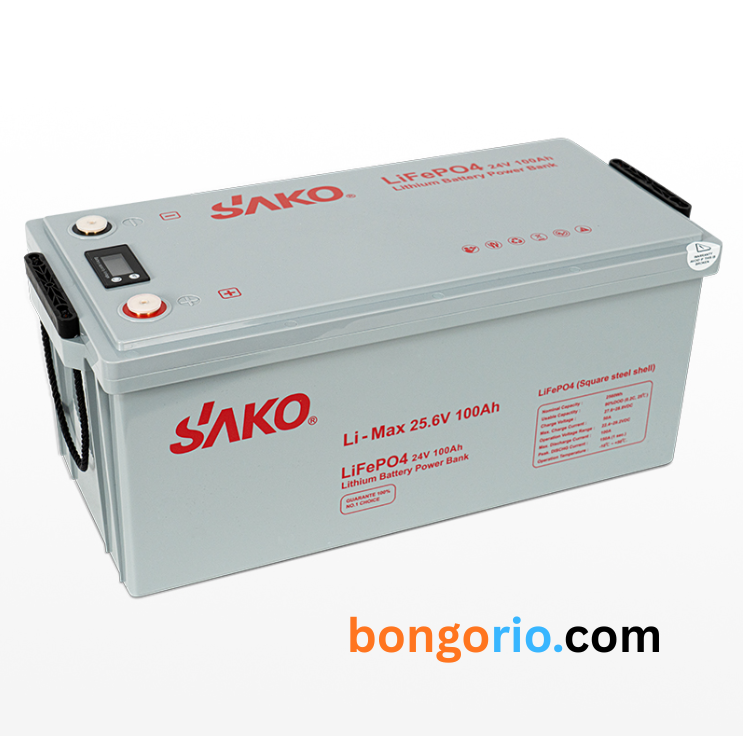 SAKO LI-MAX 25.6V 100Ah LiFePO4 Battery (Display)